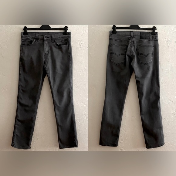 LEVI’S 511 MENS GRAY DENIM JEANS BLACK TAB SLIM FIT SIZE 30 X 30 - Picture 10 of 10